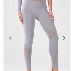 Fabletics Mesh Cutout Leggings Sz S